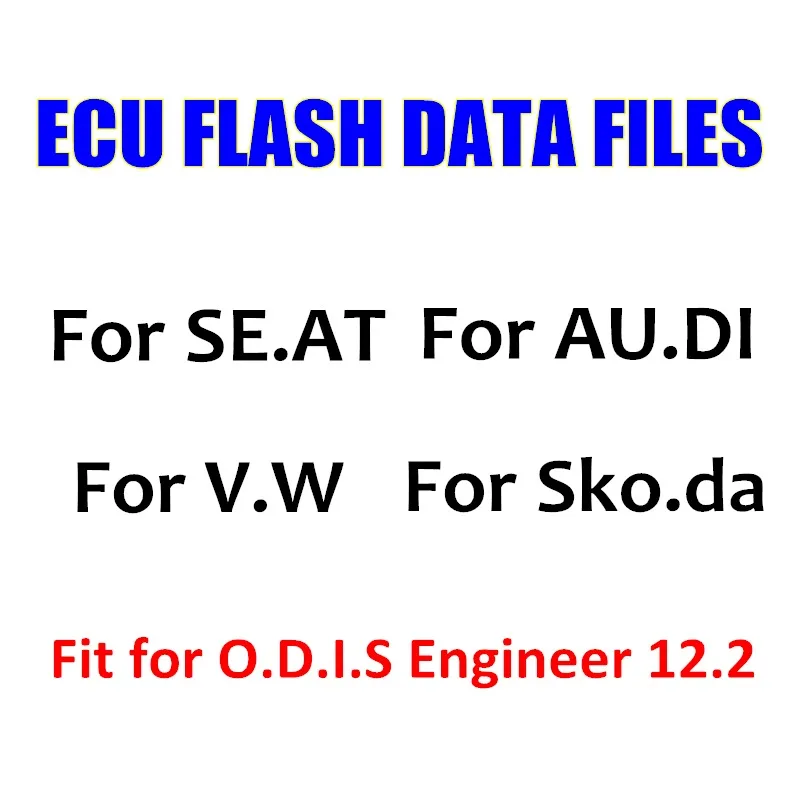 2022 O. DI.S Engineering Flashdaten Фърмуер ECU на Файлове флаш данни за V-W за AU-ДИ за SE-AT за SKO-DA + софтуер ODIS-E V12.2.0 Изображение 0
