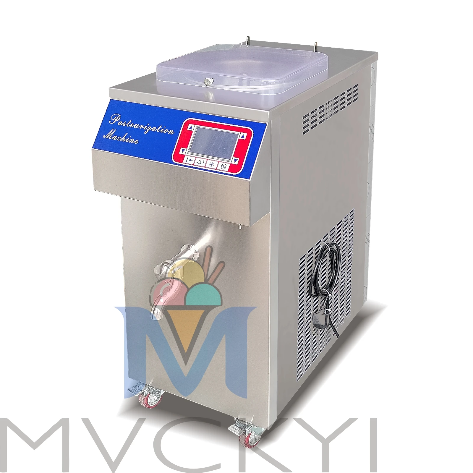 Mvckyi 30L висока температура машина за пастьоризация на мляко-сладолед Мелкомасштабный мляко кисело мляко за приготвяне на сладолед Изображение 0