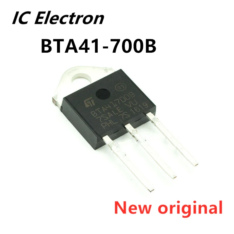 Симистор 5ШТ BTA41-700B TO3P BTA41-700 BTA41 700B TO-3P нов и оригинален чипсет IC Изображение 0