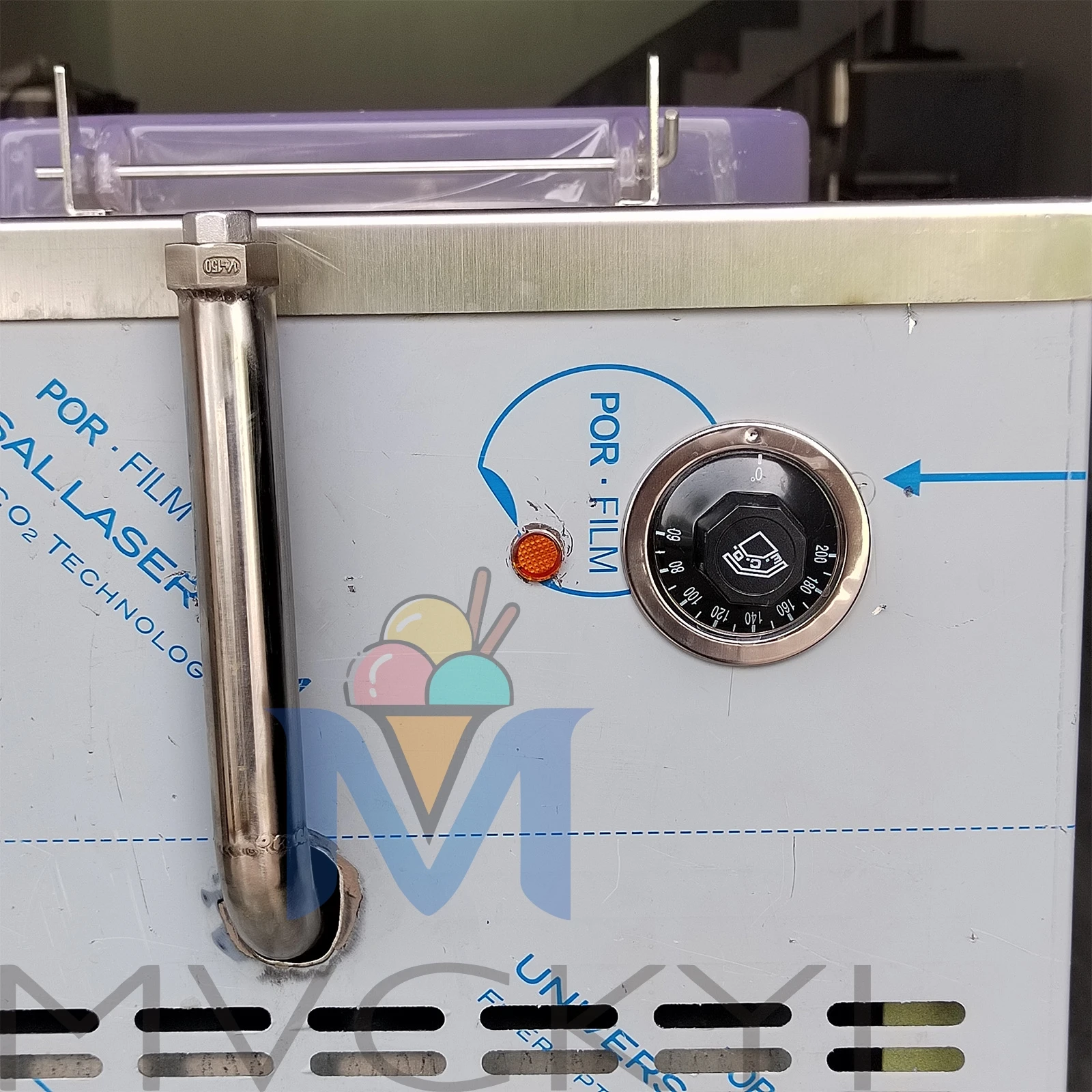 Mvckyi 30L висока температура машина за пастьоризация на мляко-сладолед Мелкомасштабный мляко кисело мляко за приготвяне на сладолед Изображение 1