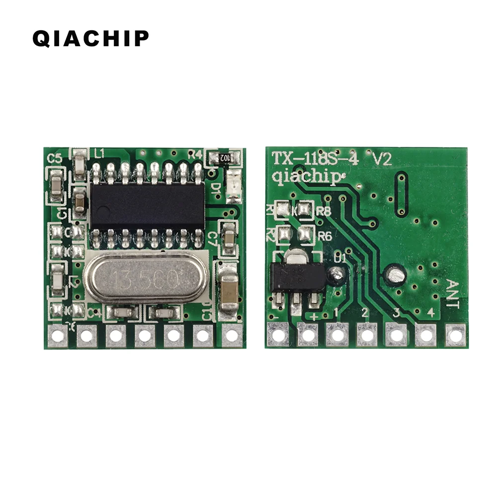 QIACHIP 5шт 433 Mhz Универсален Безжичен Радиочестотни Предавател модул за Обучение Код 1527 Код Безконтактен Модул Arduino Дистанционното Управление на Ключа Изображение 1