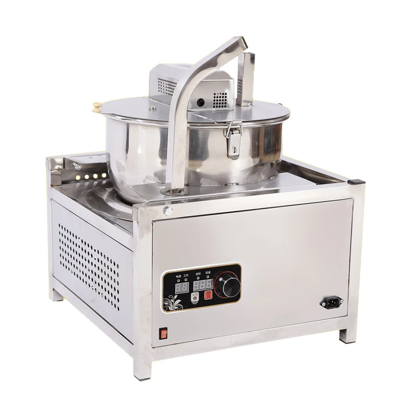 Машина за приготвяне на пуканки с електромагнитни отопление на търговски газова машина за приготвяне на пуканки с електрическо отопление машина за приготвяне на пуканки Изображение 1