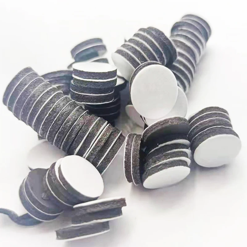 1/10/25/50/100 БР, кръгли самозалепващи дискови магнити, кръгли гумени магнитни изделия 12 mm x 2 mm Изображение 2