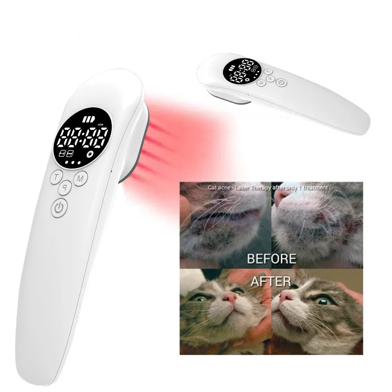 Джобно устройство за студена лазерна терапия за домашно ползване, улесняване на болката при артрит, за котки, коне, кучета, полупроводниковое устройство за лазерна терапия Изображение 2