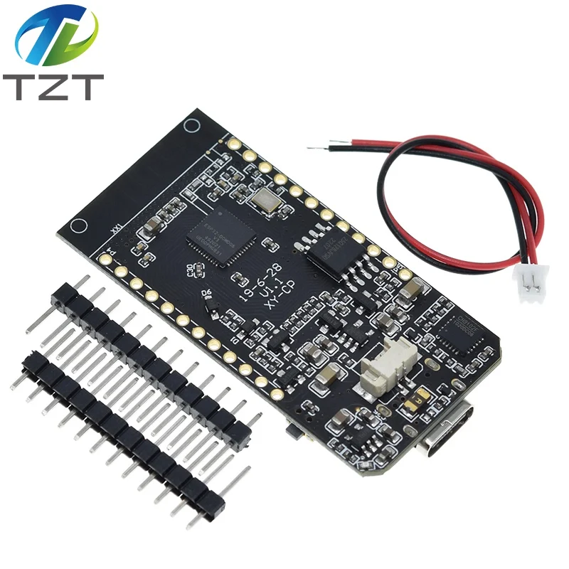 T-дисплей ESP32, който е съвместим с Wi-Fi и Bluetooth, такса за разработка на модул, 1,14-инчов LCD такса управление на CH9102 за Arduino Изображение 3