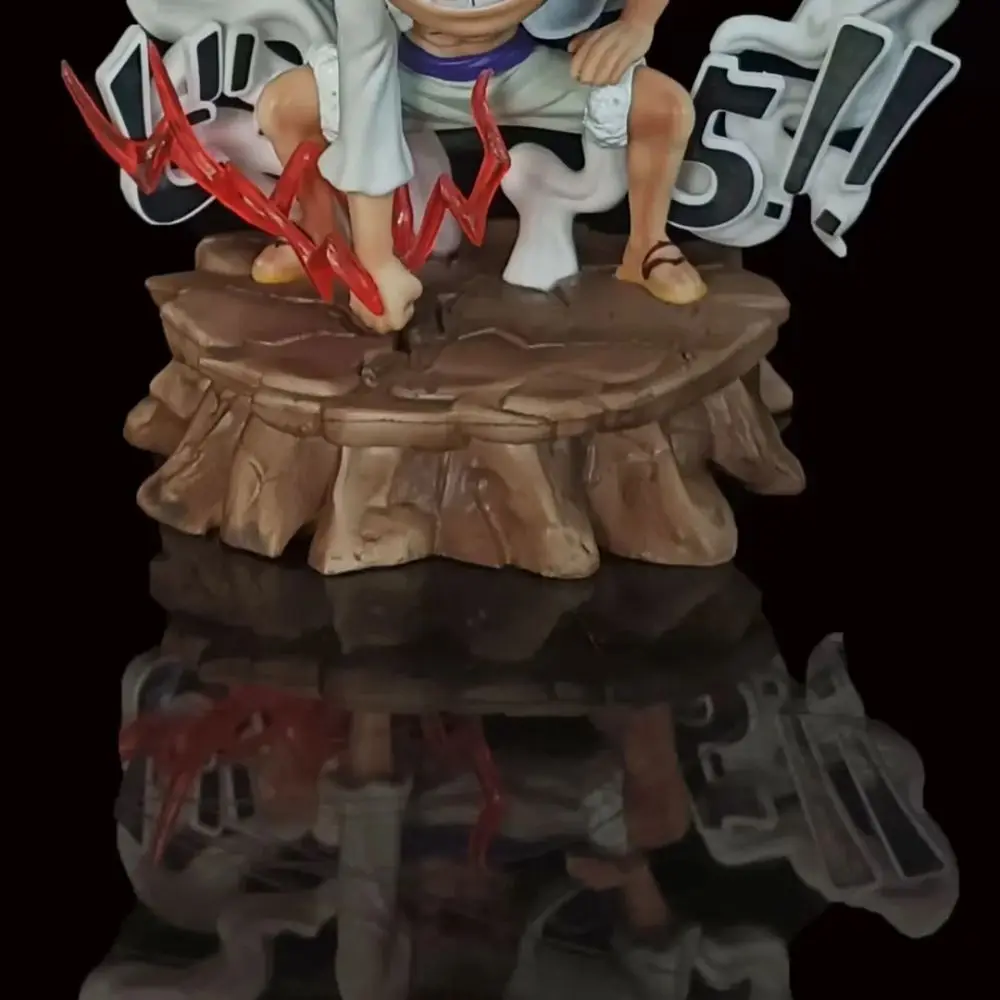 16 см фигурки One Piece Luffy Gear 5 Аниме статуетка на Бога на слънцето статуя на Ники модел на колекция кукла украса играчки подаръци Изображение 4
