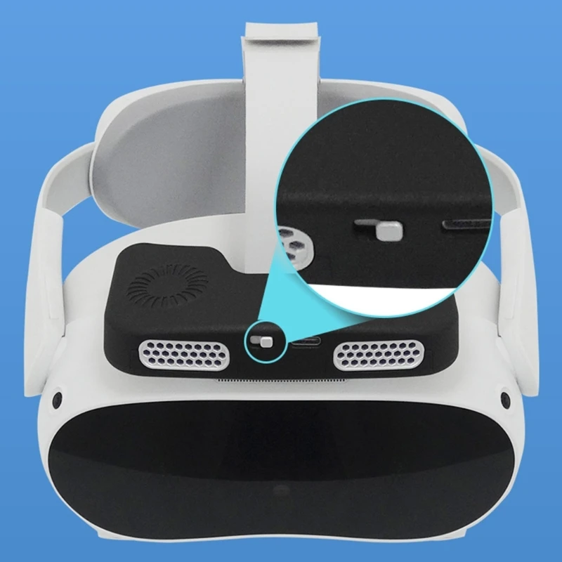 Фен на виртуална реалност за слушалки Pico 4 VR, вентилатор за циркулация на въздуха, вентилация, което намалява ръми обектива Изображение 4