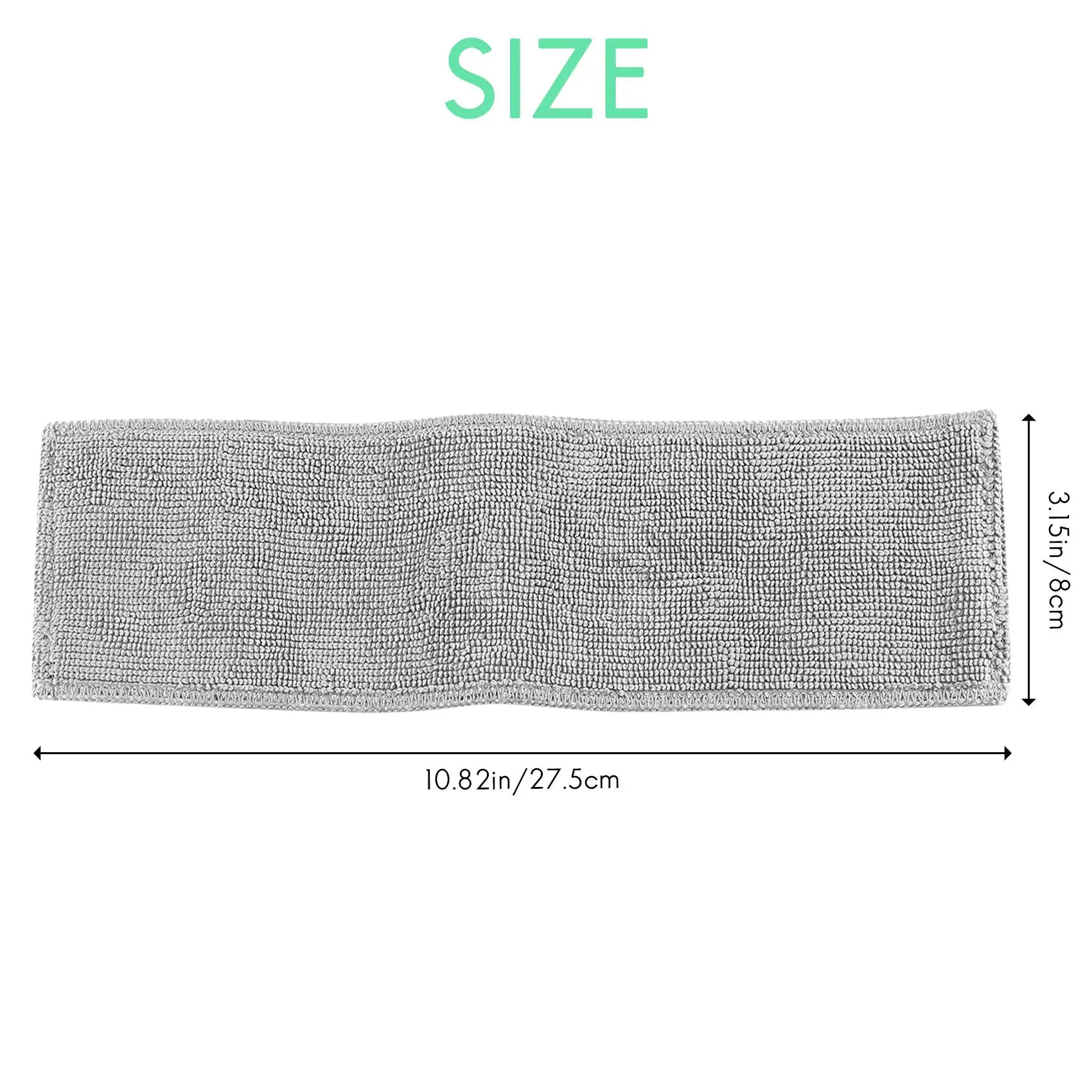 2 бр. кърпа за парцал за Xiaomi Mijia G10 K10 безжична прахосмукачка въже Резервни аксесоари части Изображение 5