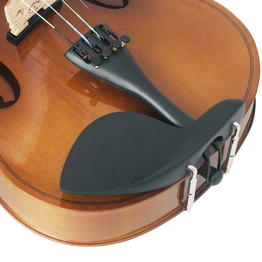 Astonvilla AV-E03 4/4, электроакустический еквалайзер за цигулка, корпус от клен, акустична цигулка с калъф, струни за лък, едно ударение, плат за тунер Изображение 5